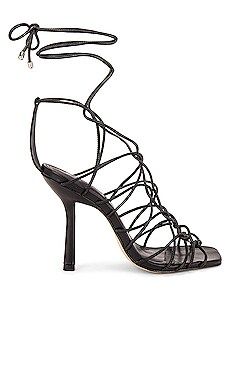 Schutz Heyde Sandal in Black from Revolve.com | Revolve Clothing (Global)