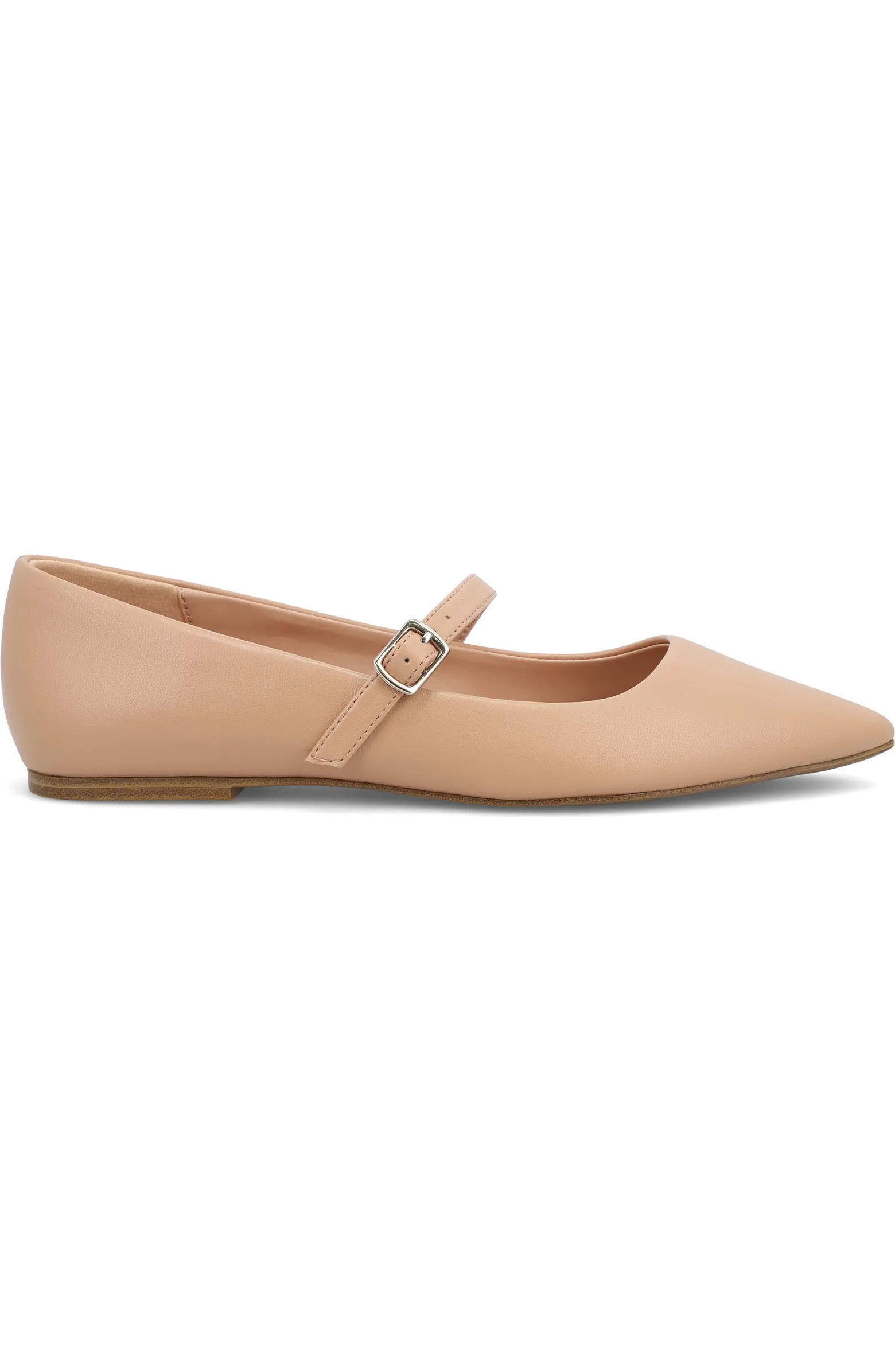 Aviba Mary Jane Pointed Toe Flat (Women) | Nordstrom