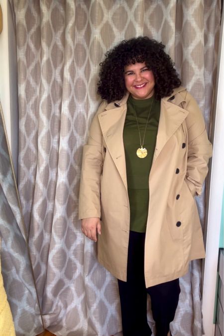 Every gal needs a classic trench coat in her wardrobe. #USPartner

This double breasted coat comes in sizes 00-40 and three different colors. 

I’m wearing the S (14-16). #gifted

#LTKover40 #LTKworkwear #LTKSeasonal