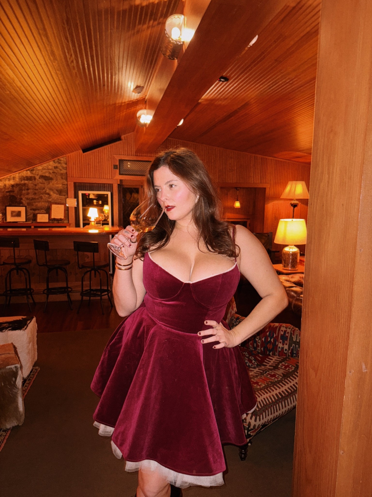 I’m wearing size XL! Perfect for the holidays! 

#LTKParties #LTKMidsize #LTKHoliday