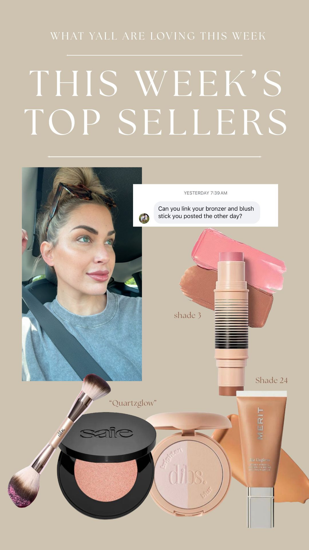 Bronzeres I love for everyday makeup! These are super quick and blend so fabulous ✨ 


beauty favorites, everyday makeup, grwm, bronzer, sephora finds, beauty finds, dibs beauty, merit beauty, makeup 

 #LTKgrwm #LTKBeauty