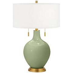 Majolica Green Toby Brass Accents Table Lamp | www.lampsplus.com | Lamps Plus