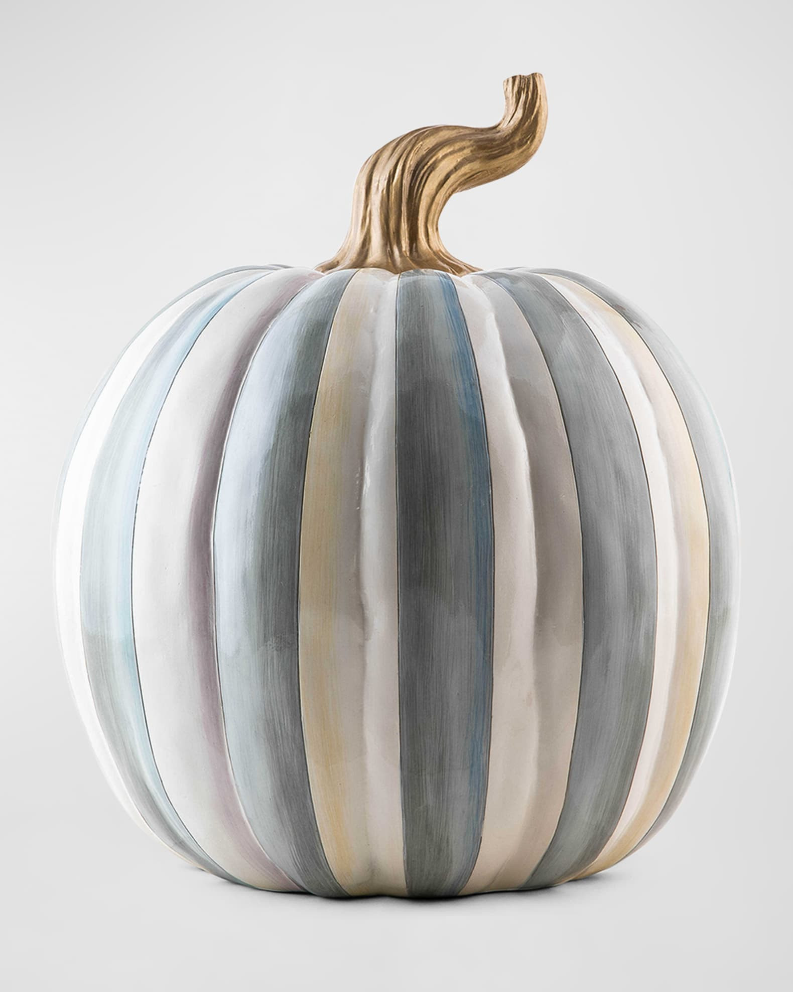 Sterling Stripe Halloween Pumpkin | Neiman Marcus