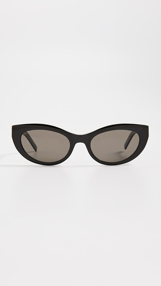 Monogram Hinge Narrow Cat Eye Sunglasses | Shopbop