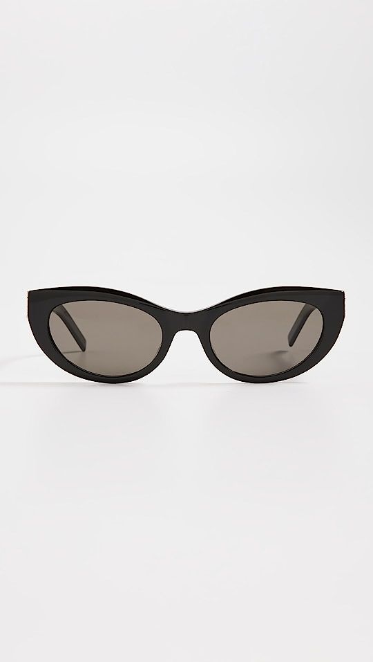 Monogram Hinge Narrow Cat Eye Sunglasses | Shopbop