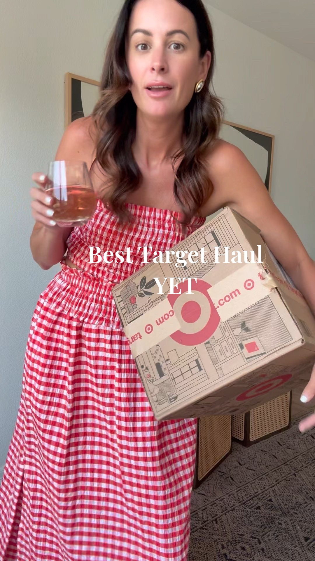 One of my favorite target hauls yet! They are killing it lately!
Sizing:
Gingham smocked set: S in both
White lace sundress: XS
Sheer top/skirt: Xs top, 4 in skirt 
Palm set: S in both
White textured maxi: Xs
Tank: S
Shorts: 4
White hoodie - sized up to M
Sleep set: s top, s panties