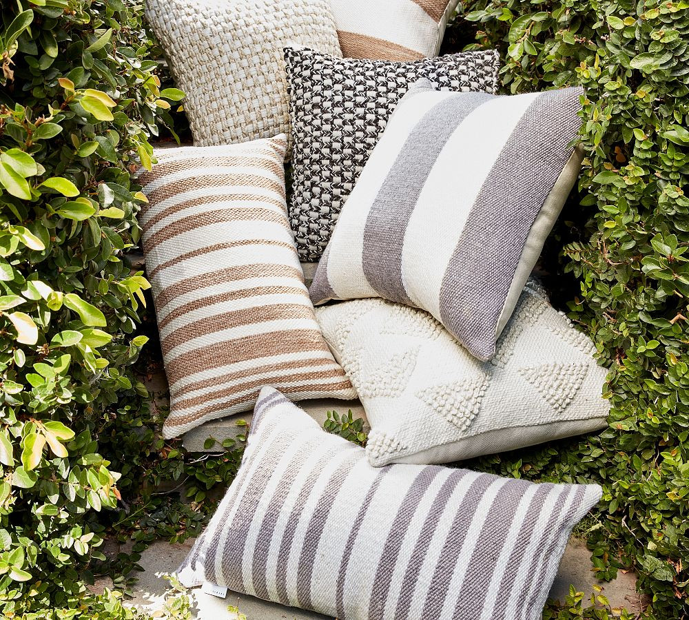 Cadyn Outdoor Throw Pillow | Pottery Barn (US)