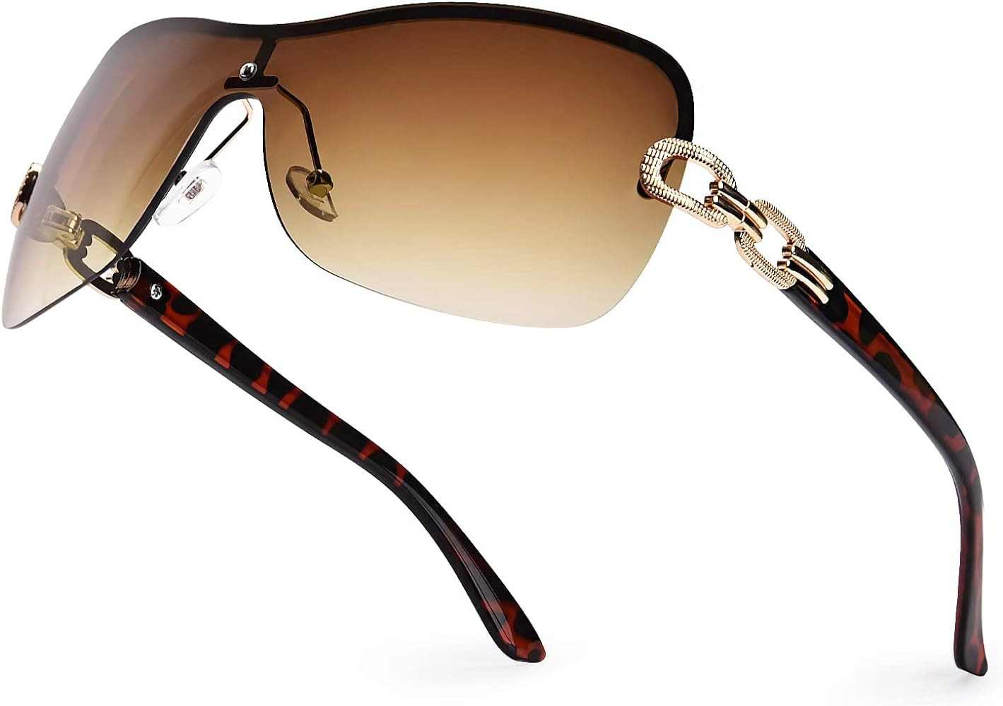 OPTOFENDY Y2K Sunglasses for Women Men, Trendy Sunglasses Men Women | Amazon (US)