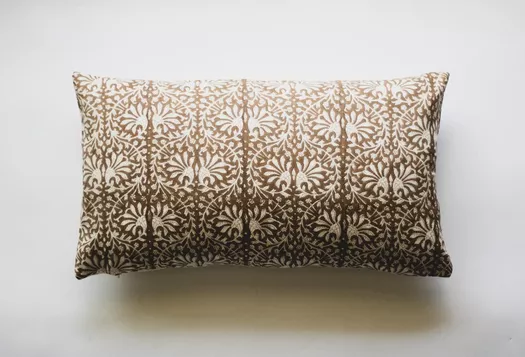 Woven Cotton Textured Square Throw Pillow Light Taupe - Threshold