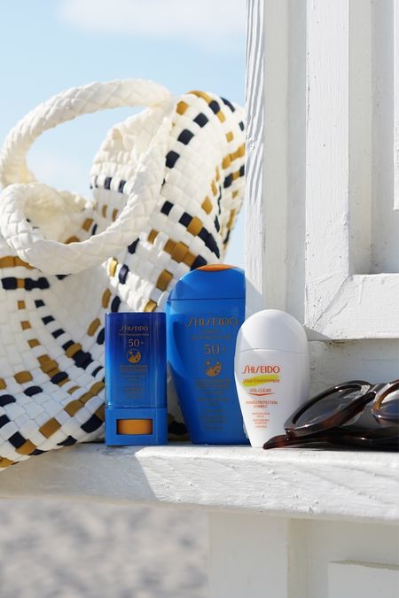Sharing a look at my all time favorite sunscreens from @shiseido. I’ve tried so many formulas and brands and these are hands down my favorites:

Absolutely love the Urban Environment Vita-Clear SPF 42 Sunscreen, with Vitamin C. It’s clear, lightweight, helps with dark spots and brightens.

The Ultimate Sun Protector Lotion is hands down the best of the best for the body (but you can also use it on the face). It has SPF 50+ and I love the lightweight formula. It’s not sticky or thick but protects the skin from sun and heat. If you try one formula from them this is my MUST HAVE!

The Clear Sunscreen Stick SPF 50+ is also a staple. Love how portable it is. Great for touch ups and it adheres well to the skin.

If you have oily skin check out the Urban Environment Oil-Free formula with SPF 42. 

#LTKbeauty #LTKSeasonal