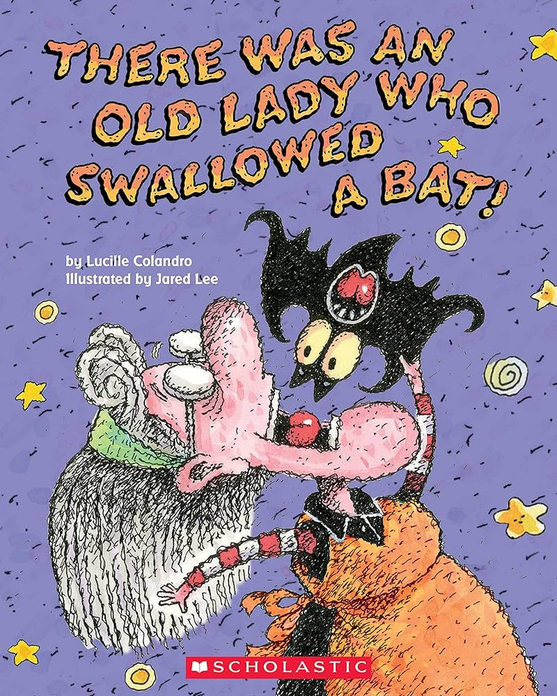There Was an Old Lady Who Swallowed a Bat! | Amazon (US)