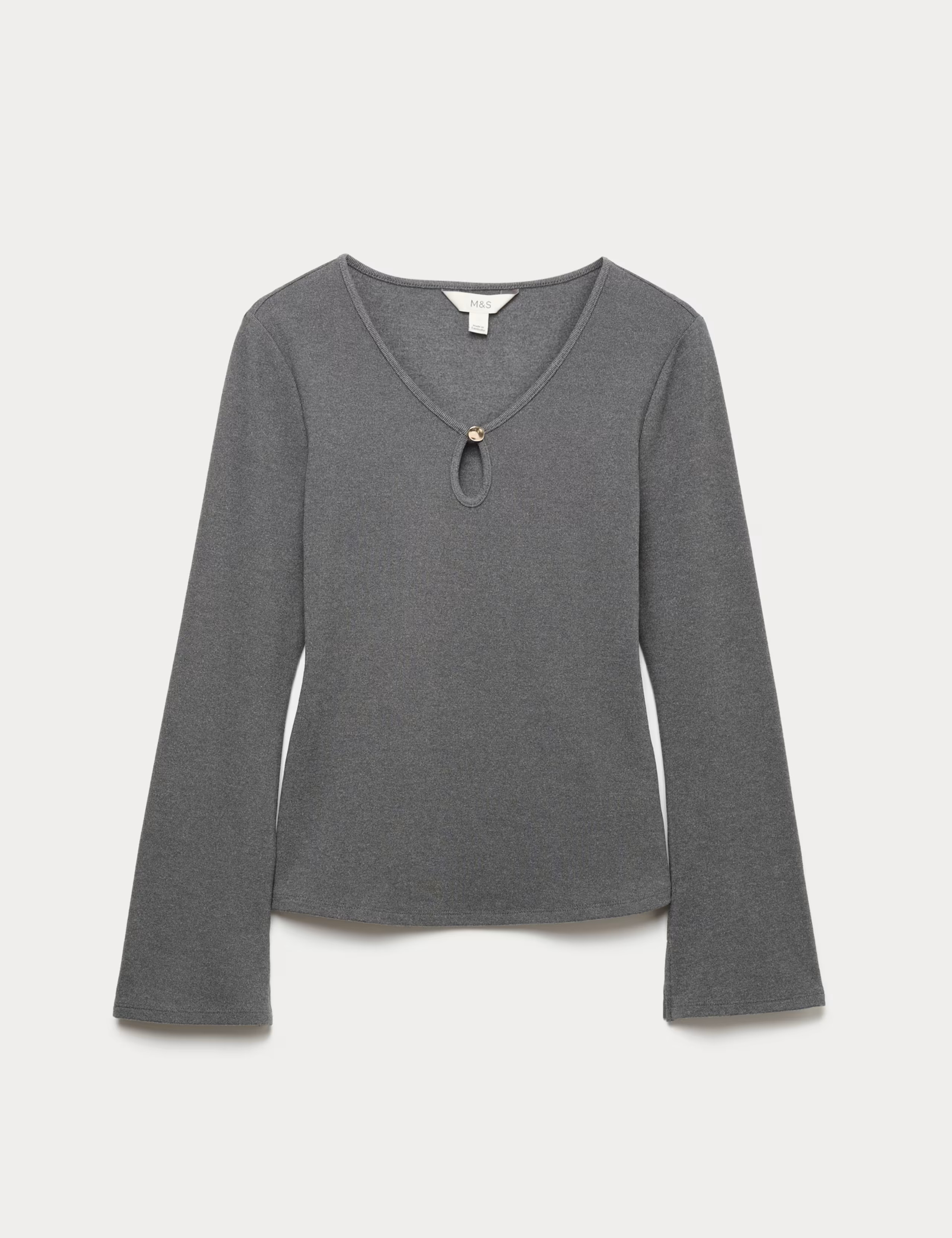 Keyhole Cosy Flute Sleeves Top | Marks & Spencer (UK)