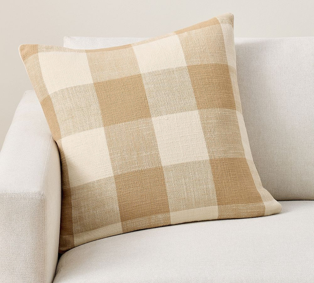 Sawyer Check Pillow | Pottery Barn (US)