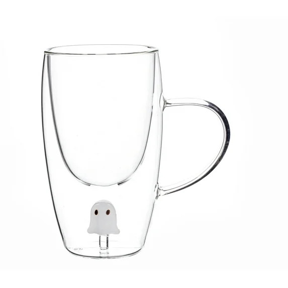 Way to Celebrate Coffee Glass Mug Ghost | Walmart (US)