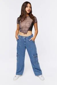 Cargo Ultra-Slouchy Jeans | Forever 21 (US)