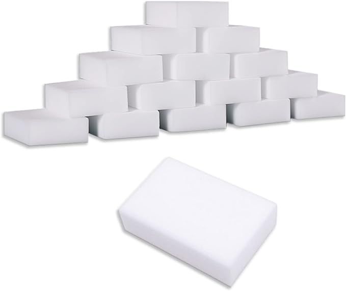 Magic Sponges Cleaning Eraser,50 Pack Melamine Sponge Foam Pads,Multi-Functional Household Cleani... | Amazon (US)
