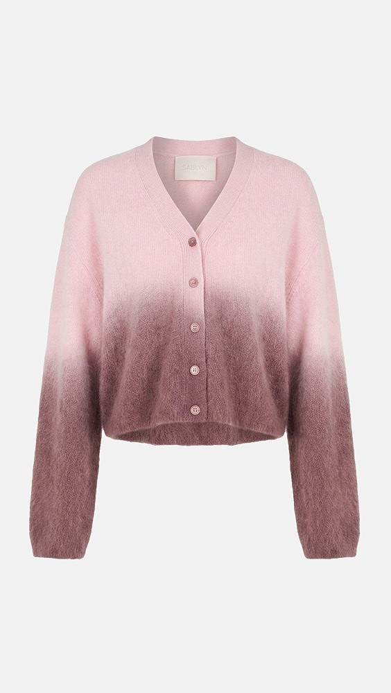 Jolie V Neck Cropped Cashmere Cardigan | Shopbop