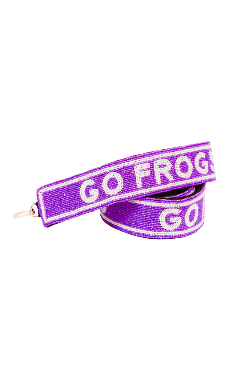 Beaded Purse Strap- TCU | Avara