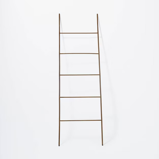 66" Decorative Metal Ladder Gold - Threshold™ designed with Studio McGee | Target