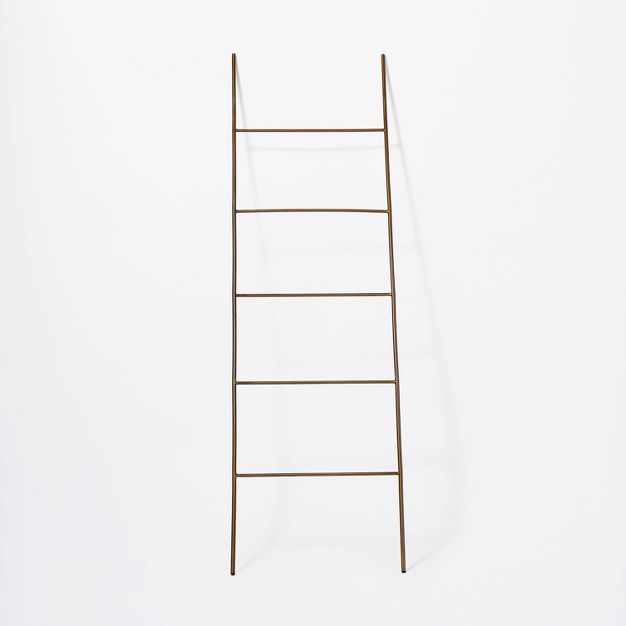 66&#34; Decorative Metal Ladder Gold - Threshold&#8482; designed with Studio McGee | Target