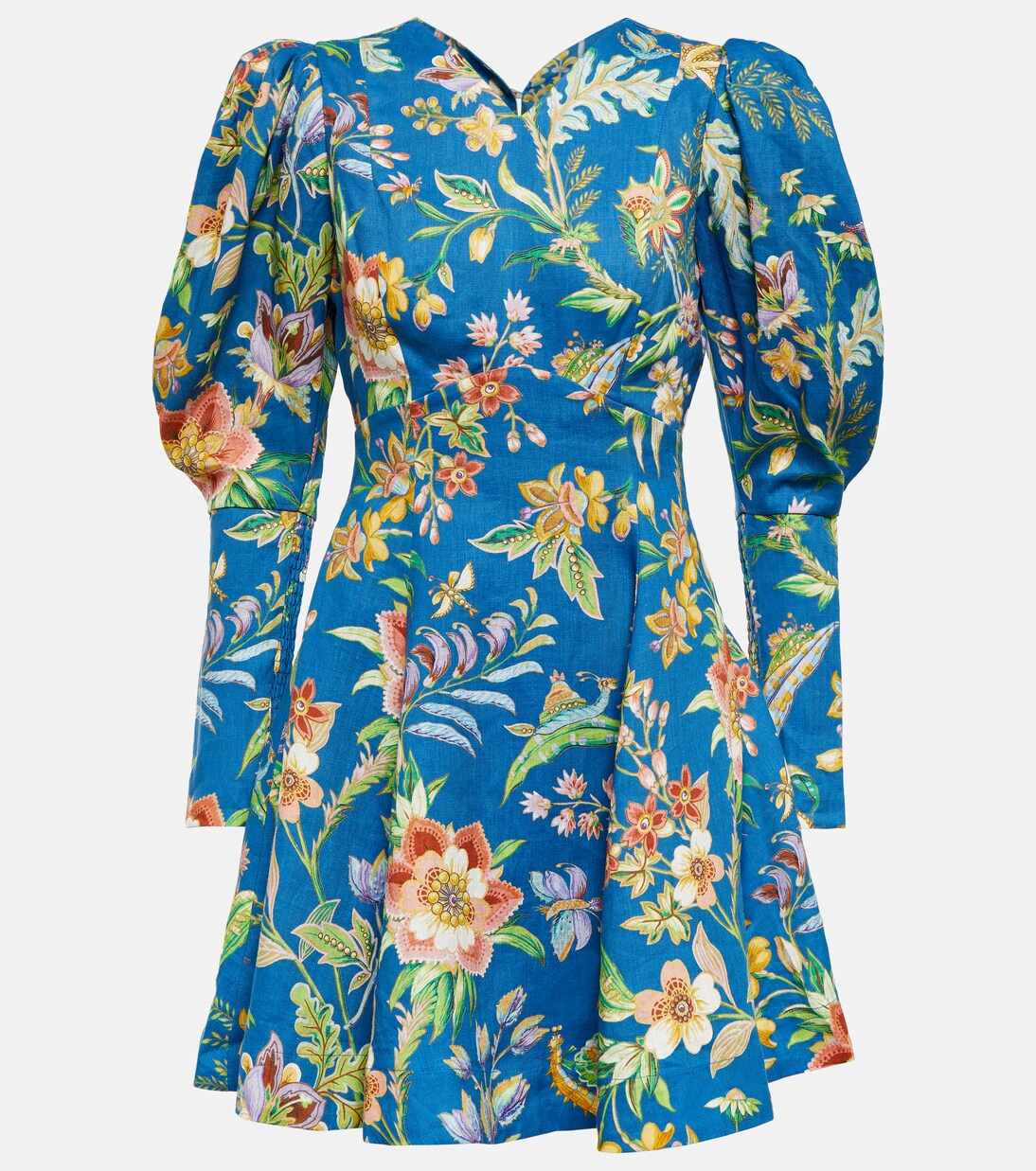 June floral linen minidress | Mytheresa (US/CA)