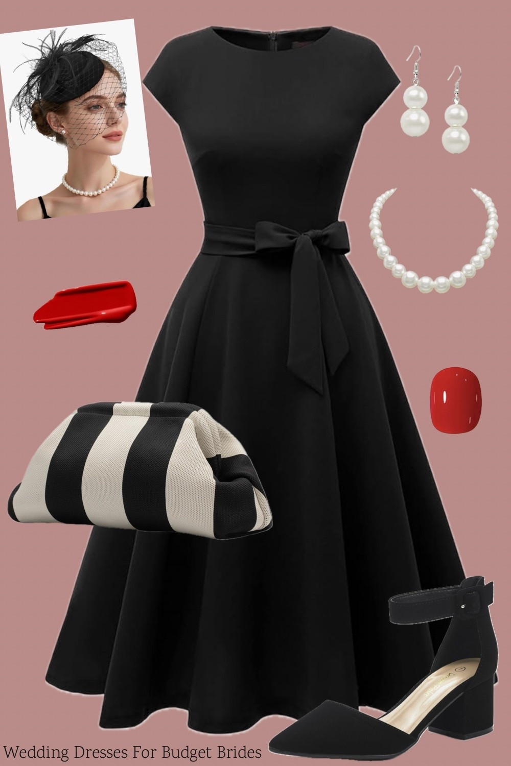 Fall wedding guest outfit idea. All On Amazon. 

Fall outfits women, fall wedding guest dresses, wedding guest dresses, fall dresses, date night outfits, vintage style outfit.
