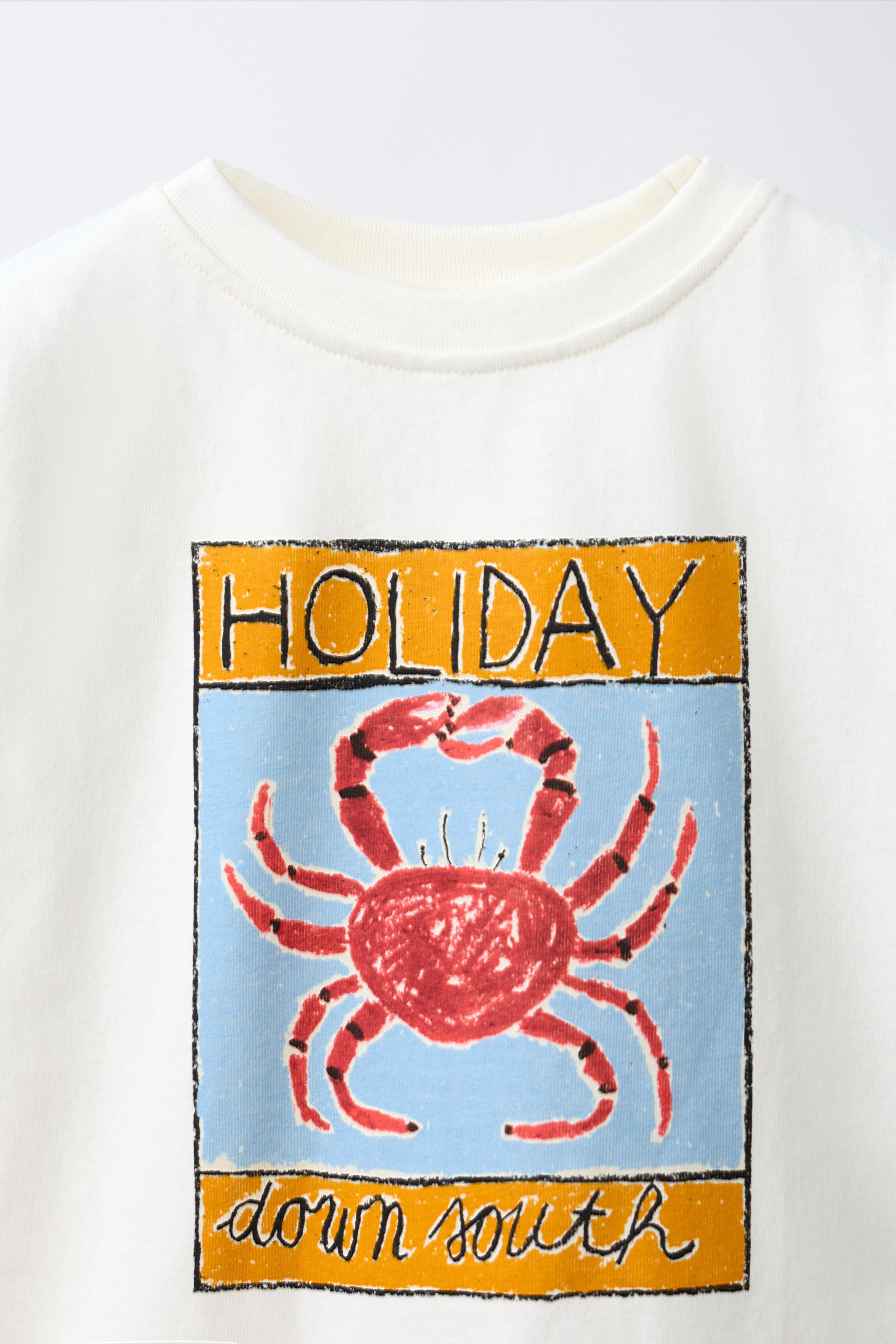 CRAB T-SHIRT ISABELLE VANDEPLASSCHE © | Zara UK