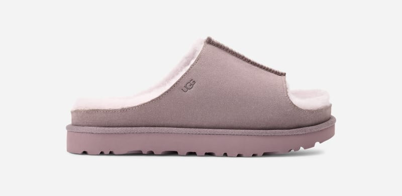 UGG® Women's Greenport Slide Sheepskin Slippers in Sugarplum, Size 7 | UGG (US)