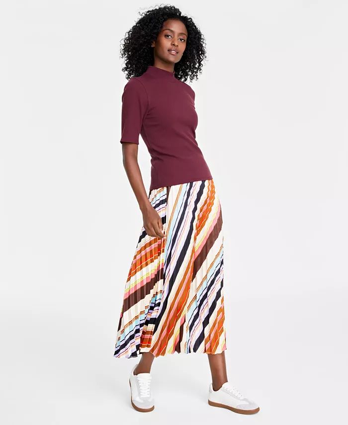 On 34th Women's Pleated Maxi Skirt, Created for Macy's - Macy's | Macy's