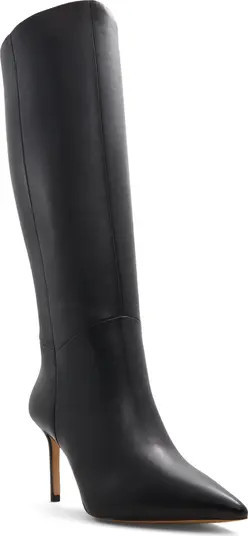 Laroche Pointed Toe Knee High Boot (Women) | Nordstrom