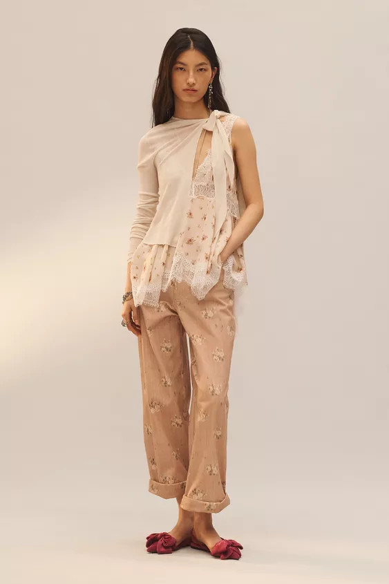 LIMITED EDITION PRINTED LACE TOP | Zara US