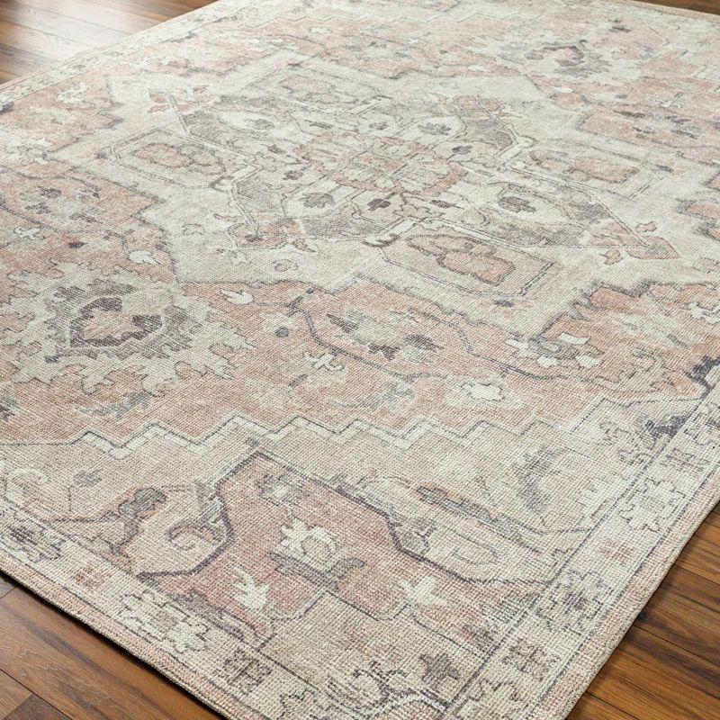 Becki Owens x Livabliss Elle Oriental Rose Smoke Area Rug | Wayfair North America