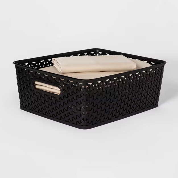 Y-Weave Medium Decorative Storage Basket - Room Essentials™ | Target