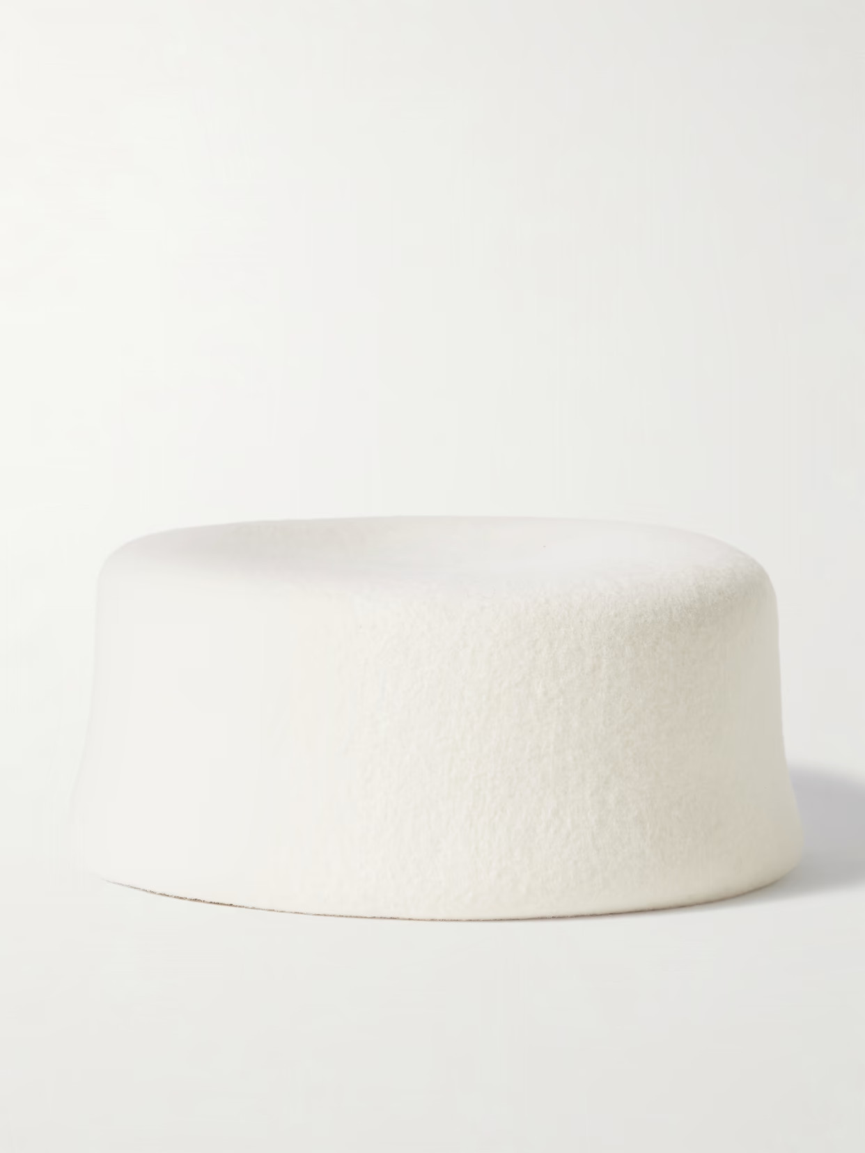 Gigi Burris - Lauren Wool-felt Pillbox Hat - Ivory | NET-A-PORTER (US)