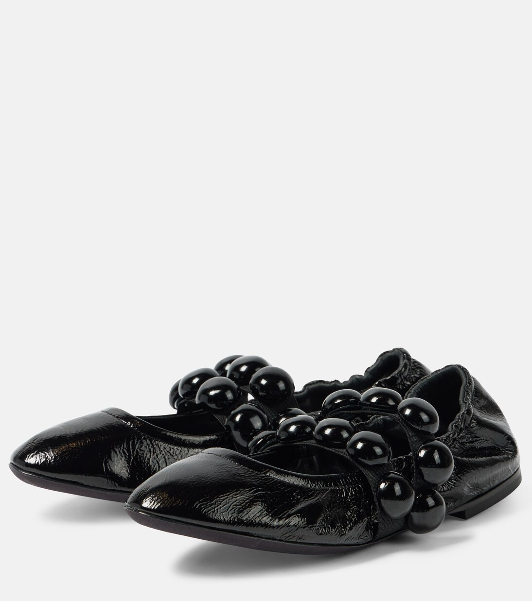 Sphere patent leather Mary Jane flats | Mytheresa (INTL)