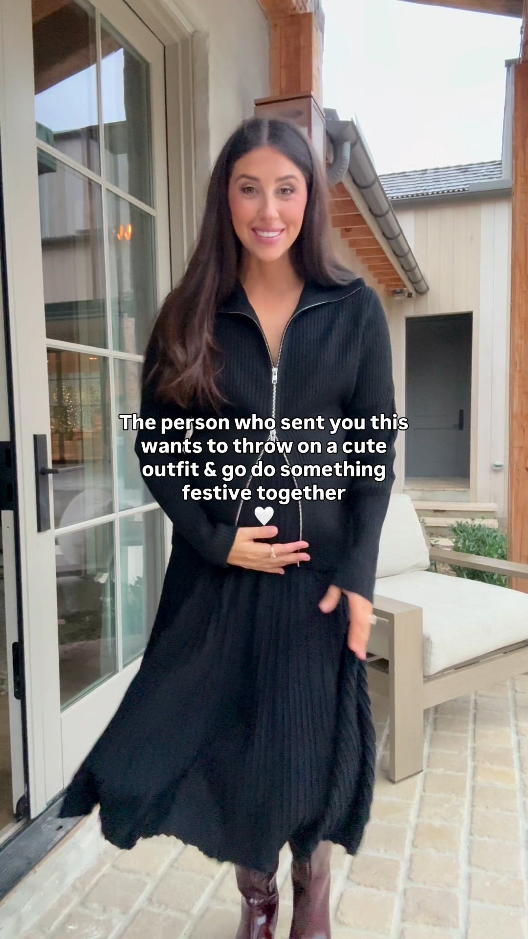 Comfy but dressed up all at the same time! 

Top: medium 
Skirt: medium 



#LTKHoliday #LTKootd #LTKSeasonal