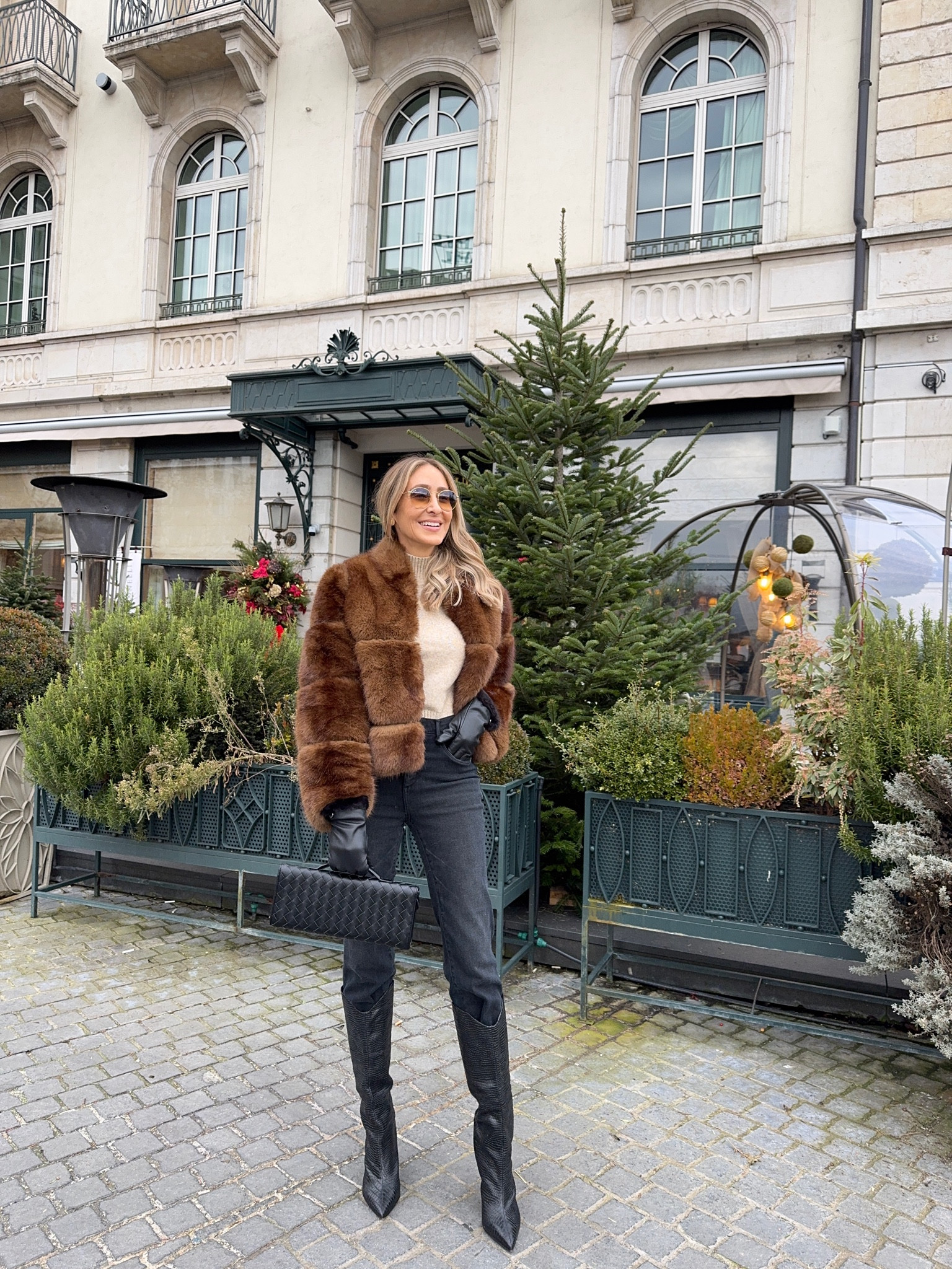 Winter outfit that I love! Elegant and comfortable. Fits true to size and I’m wearing size small

#LTKStyleTip #LTKU #LTKSeasonal