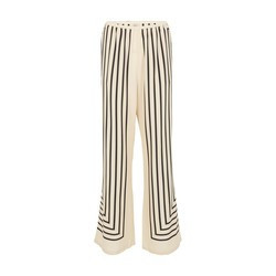 Monogram silk pants - TOTEME | 24S (APAC/EU)