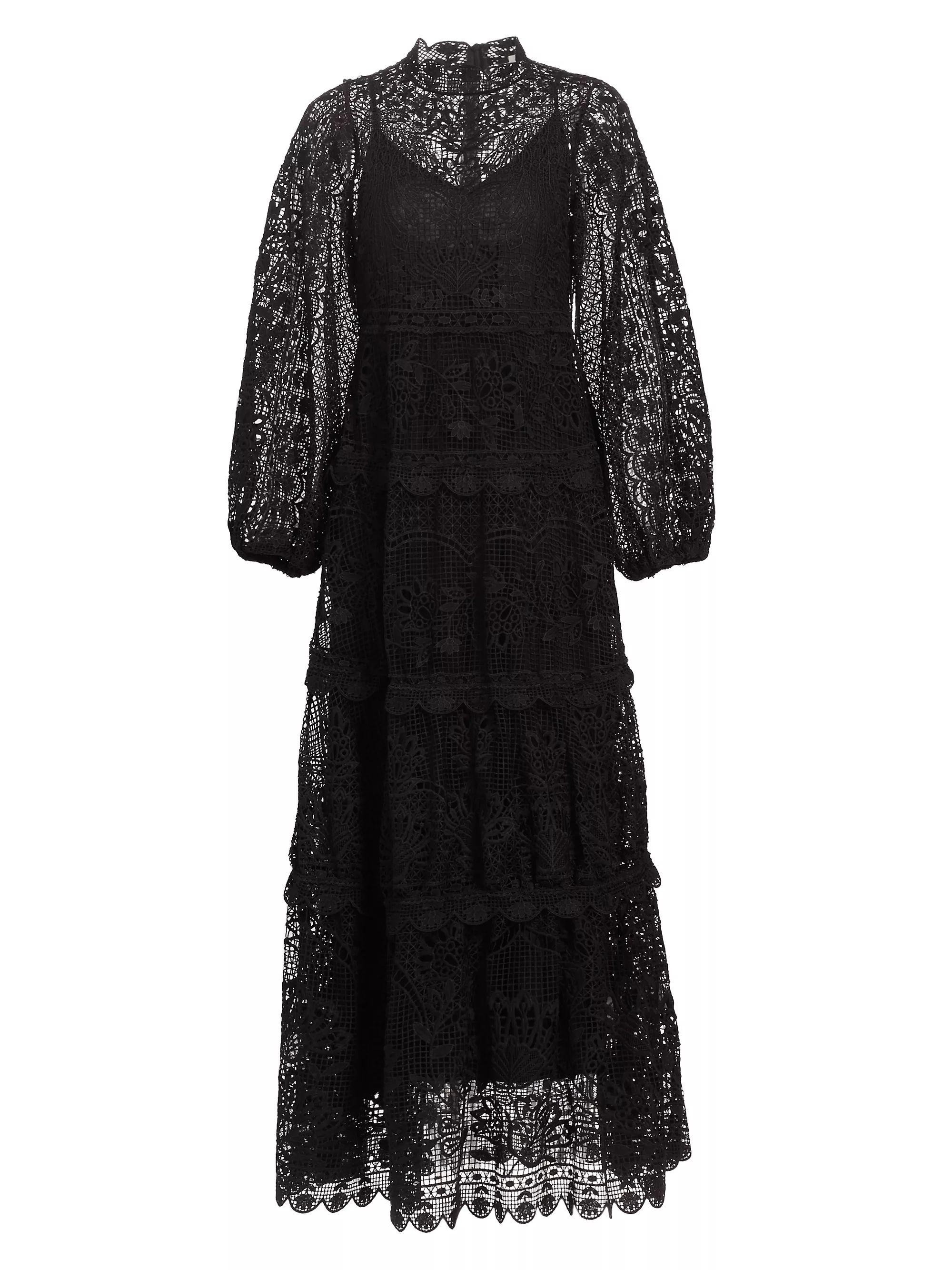 Guipure Lace Maxi Dress | Saks Fifth Avenue