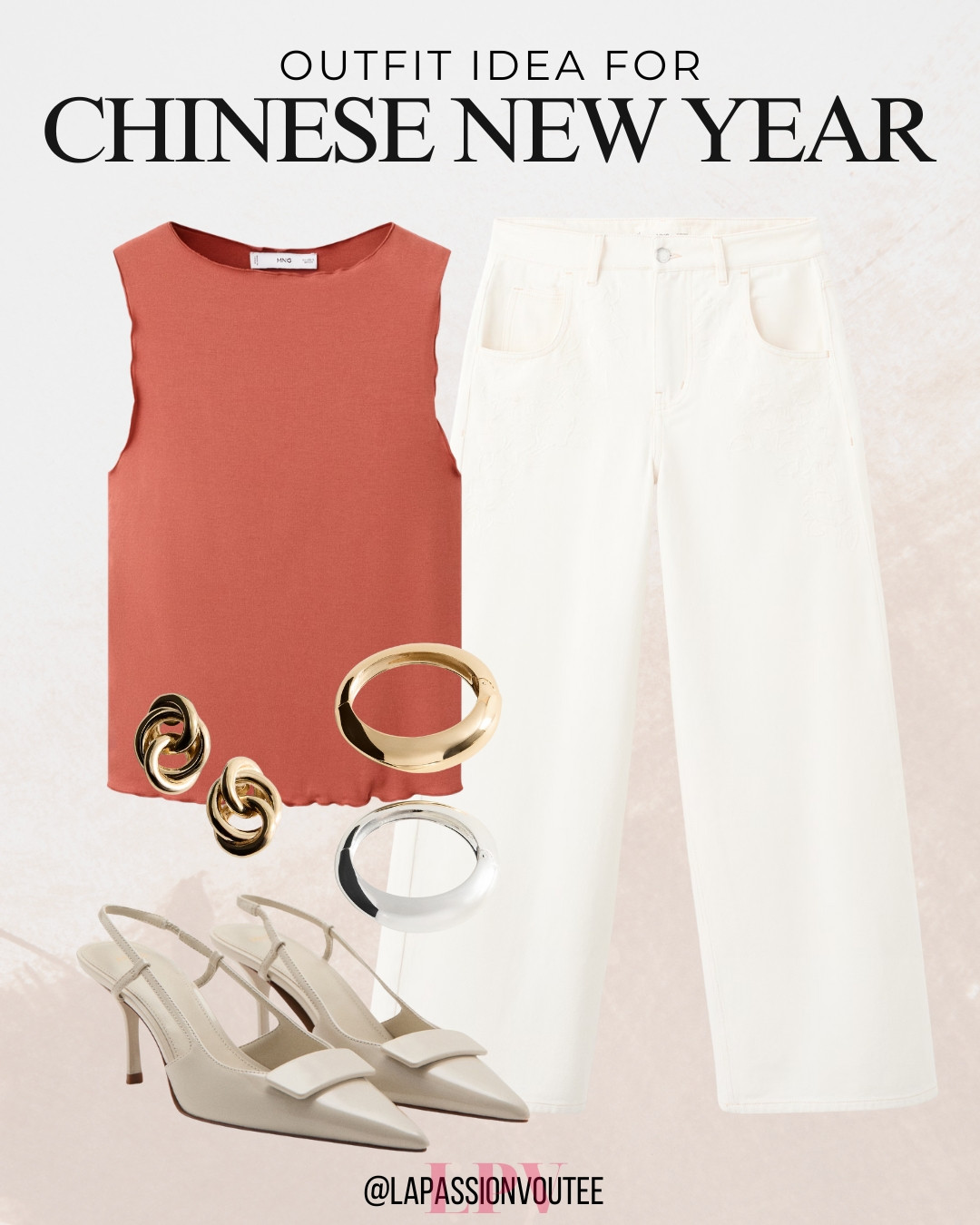 A Chinese New Year outfit idea designed to feel elegant and intentional. This look works beautifully for celebrations and special occasions, balancing festive elements with everyday wearability. Ideal if you want something polished, respectful of tradition, and easy to wear throughout the day. 

 #LTKootd #LTKSeasonal #LTKFindsUnder100