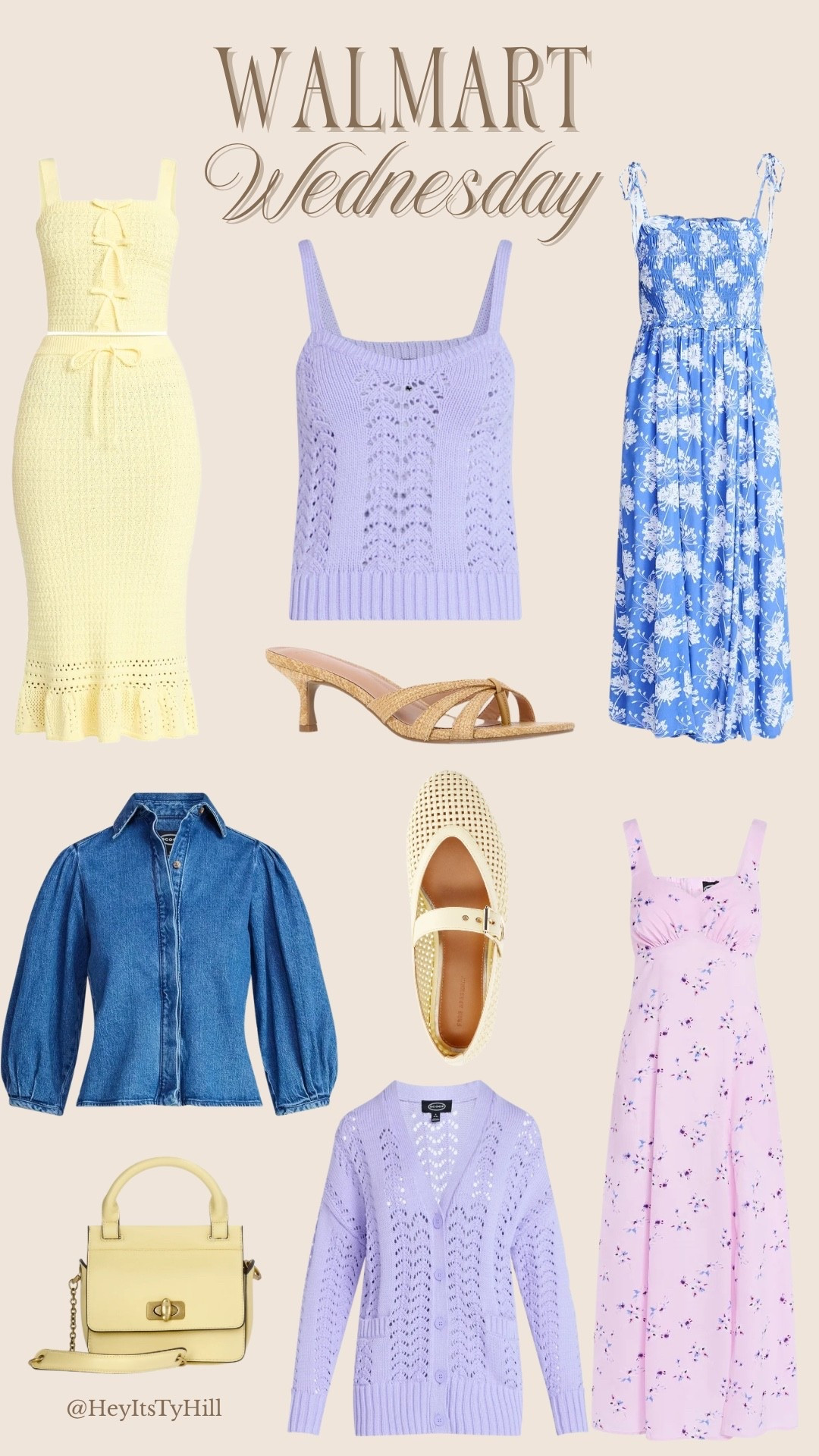 Walmart Wednesday finds you’ll actually wear on repeat 💛✨

Obsessed with these soft spring pieces, easy dresses, lightweight knits, and the cutest neutral accessories that pull everything together. Perfect for brunch, errands, or those “I want to look put together without trying” days.

Everything is affordable, versatile, and giving effortless spring style 🌸

#springoutfits #walmartfashion #affordablestyle #everydayoutfits #springwardrobe #casualchic #budgetfashion #outfitinspo #stylefinds #wearthisnext

#LTKBeauty #LTKootd #LTKSeasonal