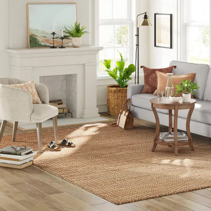 Kingston Neutral Woven Rug - Threshold | Target