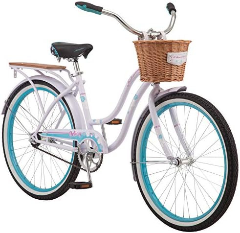 Schwinn Destiny Girls/Womens Classic Beach Cruiser Bike, Single Speed, Steel Frame, Multiple Colo... | Amazon (US)