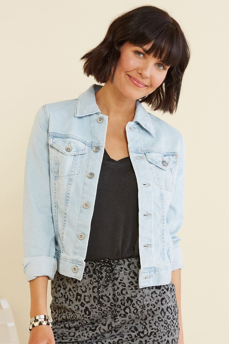 Robyn Denim Jacket | Evereve