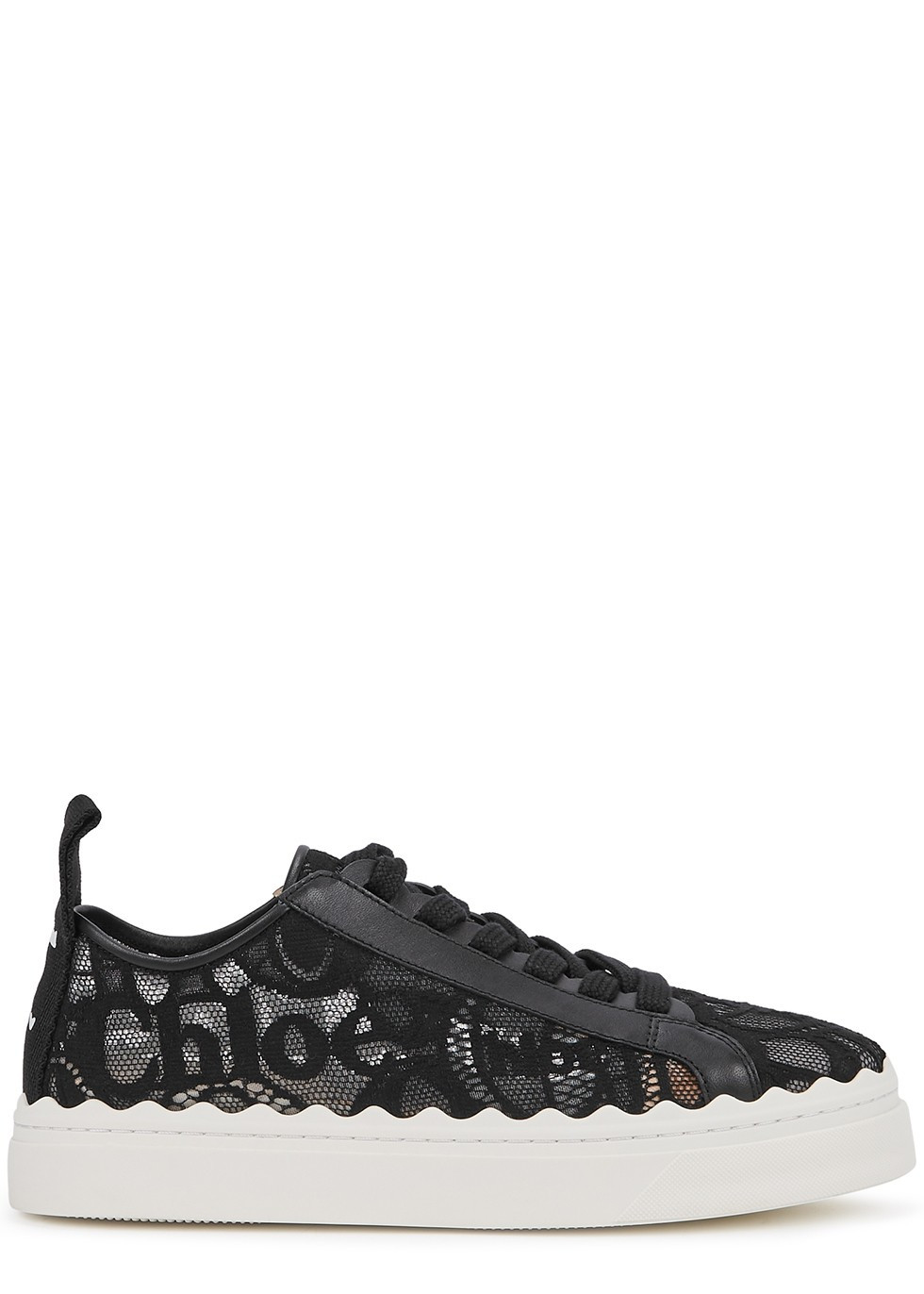 Lauren black lace sneakers | Harvey Nichols (Global)