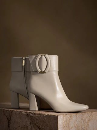 Ravello Leather Ankle Boot | Banana Republic (US)