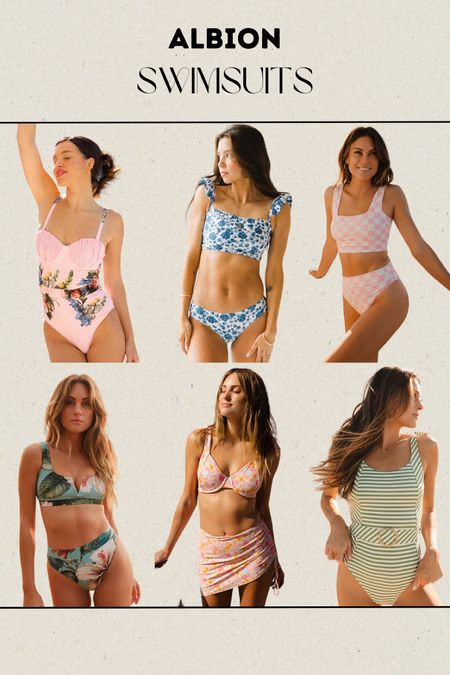 Swimsuits, Albion swim, swimwear, coverup, vacation outfit, bathing suit, one piece swimsuit, bikini 

#LTKSeasonal #LTKswim #LTKtravel