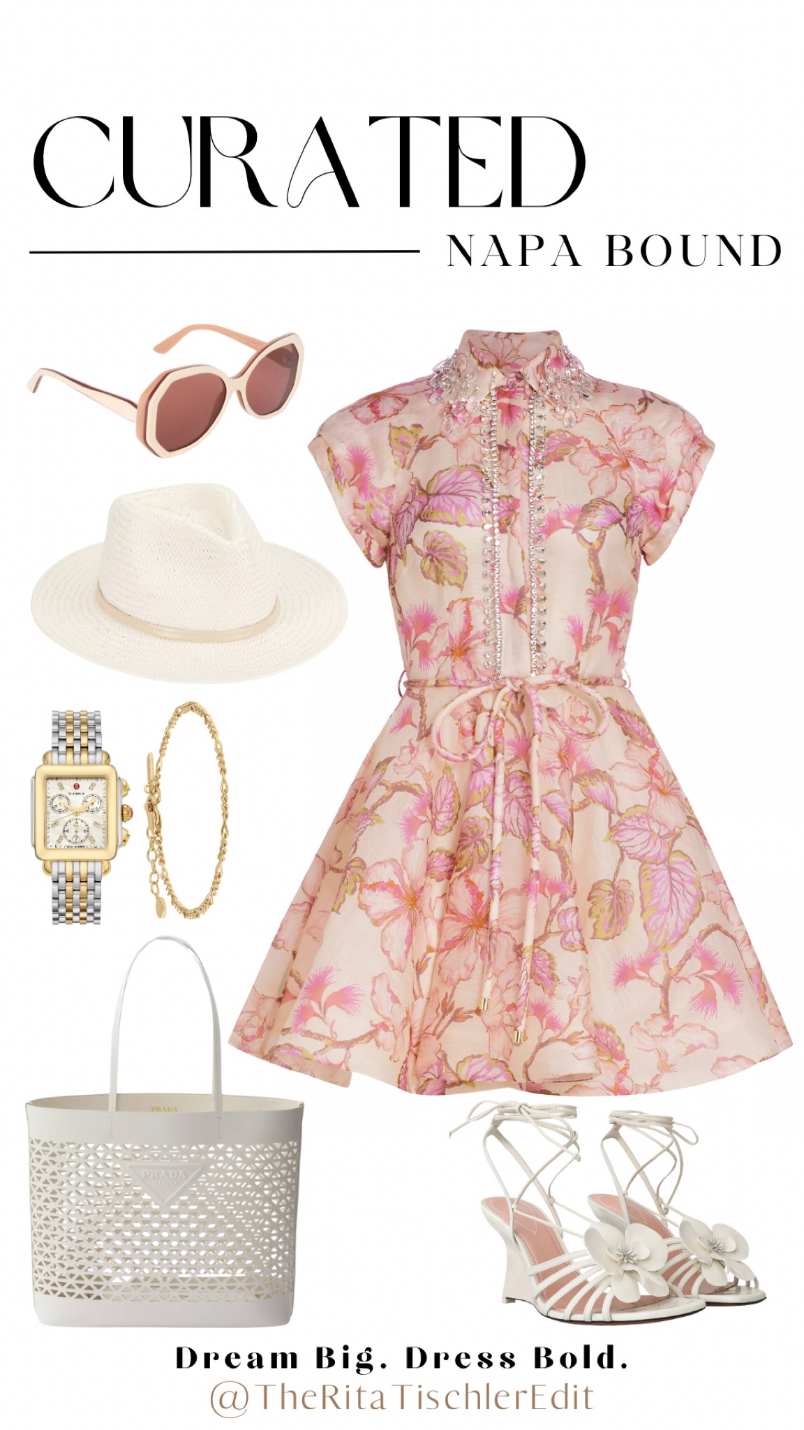Zimmermann dress to the rescue! This is a very versatile dress that can be dressed up as wedding guest attire or dressed down for a weekend girls brunch. 🌸🤍

#zimmermann #springdress #floraldress #timelessdress #summervacationoutfit #summerdress #outfitinspo #dressinspo #whitefedora #michelewatch 

#LTKaustralia #LTKparties #LTKSeasonal