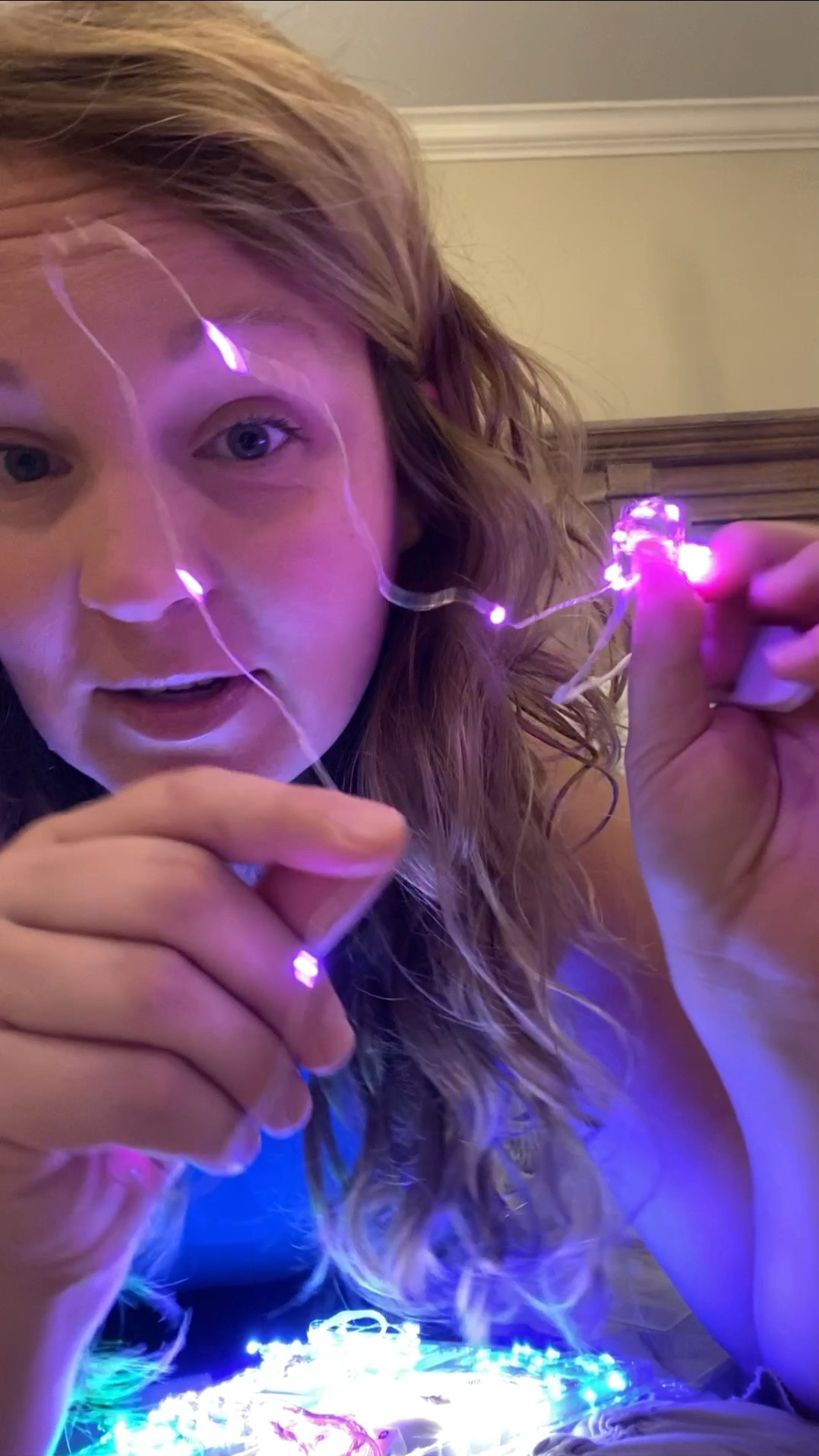 The sun sets super early this time of year in Alabama. I got these fairy lights for my kids’ safety on Halloween. In this 12 pack, there are 6 different colors: pink, white, blue, purple, yellow, & green. The wire is super posable and weighs almost nothing. I’ll have them pick the color they want to match their costume, wrap these lights around them, and slip the battery pack in their pocket. I will be able to easily see them run from house to house & hopefully the cars will too!

#LTKHalloween #LTKkids #LTKVideo