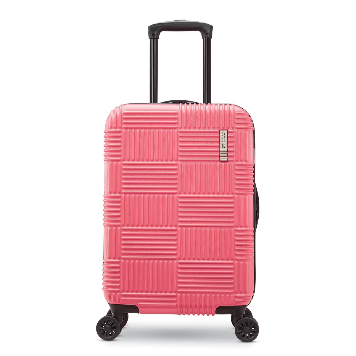 American Tourister NXT Hardside Large Checked Spinner Suitcase | Target
